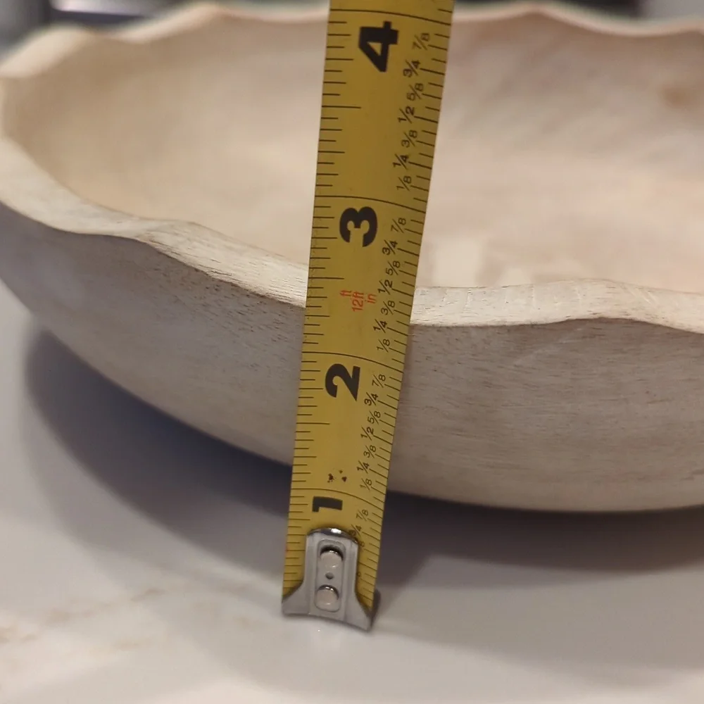Rustic Wooden Bowl - Picture 7 of 8